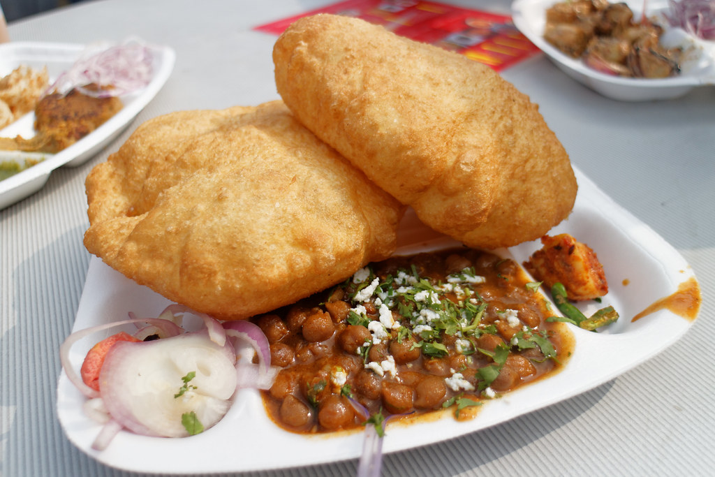 Delhi's famous Chole Bhature, a mouthwatering treat for food lovers